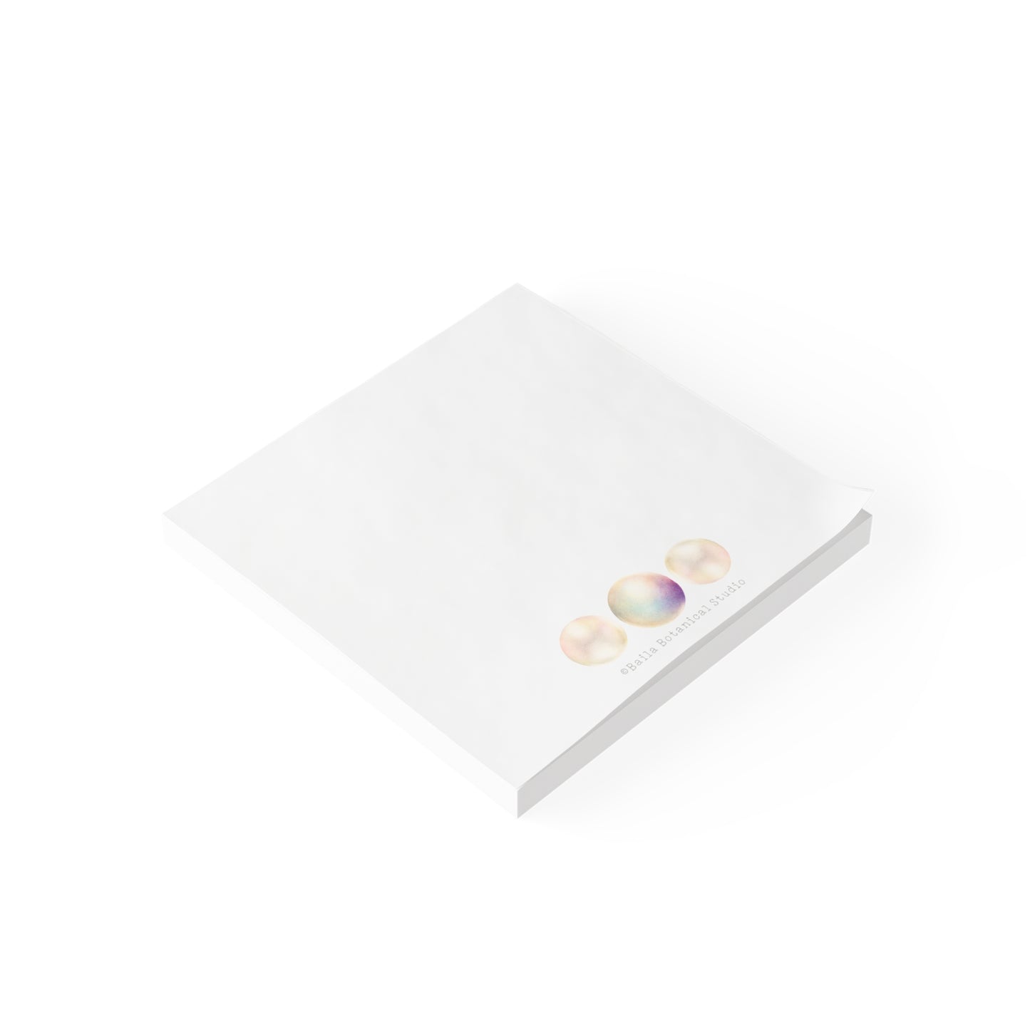 Pearl 3x3 Post-it® Note Pad