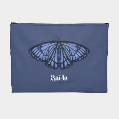 Butterfly Motif Accessory Pouch